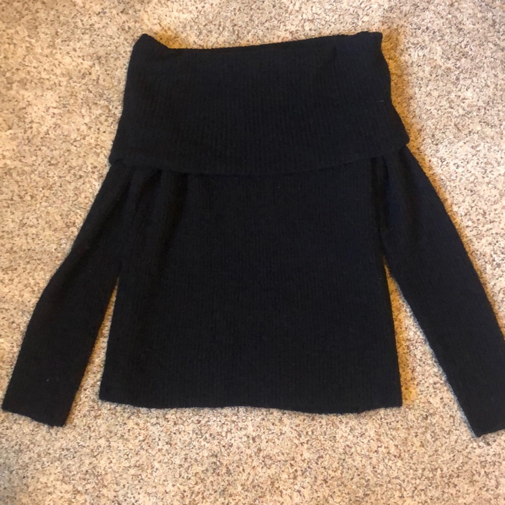 Off the shoulder women’s sweater